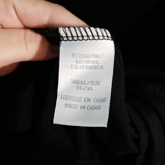 Suzy Shier black shirt with sequins XL - Picture 3 of 8